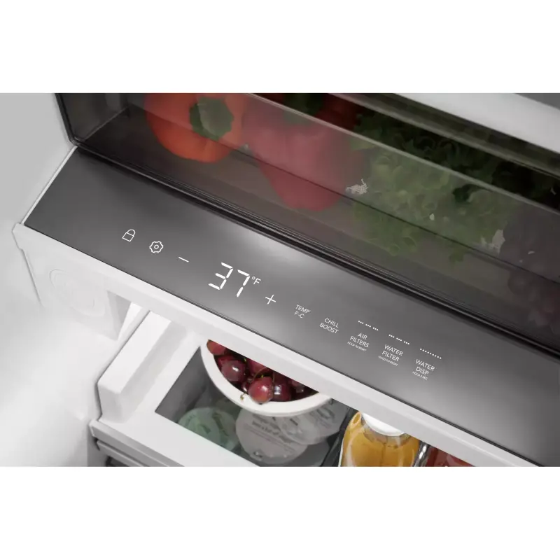 Frigidaire Combo gemelas de refrigerador y congelador con trim kit FPRU19/FPFU19